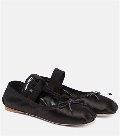 miu miu ballerina flats|miu michael shoes.